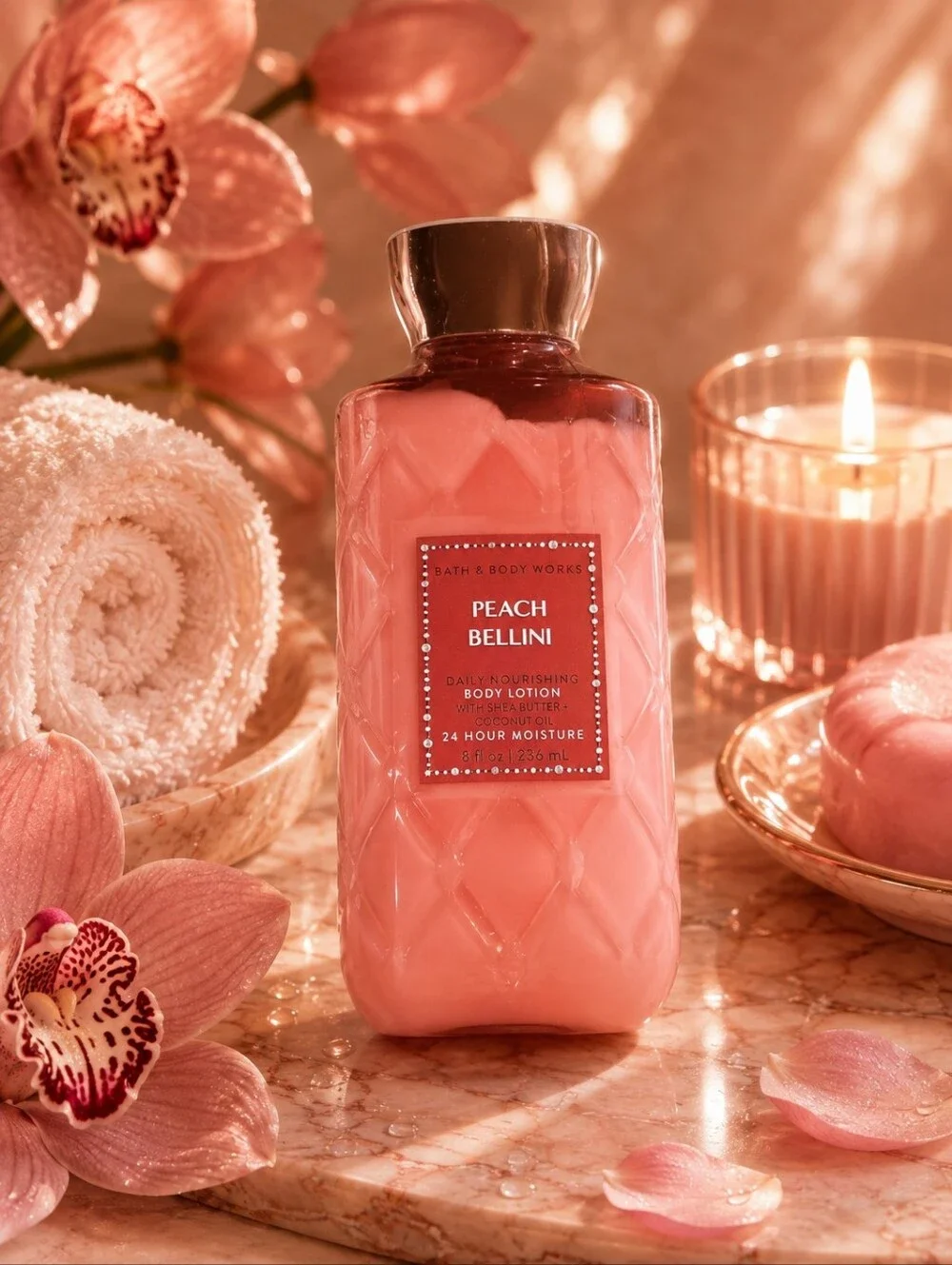 Bath And Body Works Peach Bellini Lotion Discontinued New